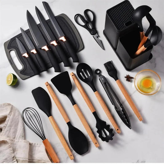 set de utensilios de cocina